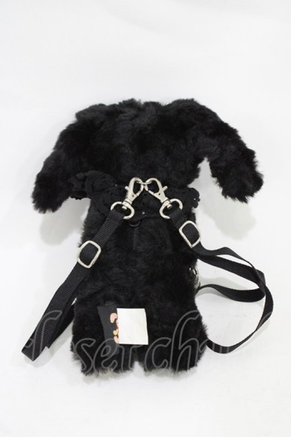 画像2: BABY,THE STARS SHINE BRIGHT / くまくみゃリュックミニミニ  ブラック H-25-11-25-1013-BA-AC-NS-ZH (2)