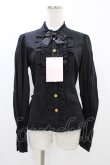 画像1: metamorphose / スタンドカラーピンタックフリルブラウス サイズ1 ブラック H-25-11-25-1017-ME-BL-NS-ZH (1)