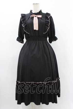 画像: m petit by misako / NINA'SコラボAMハイショクメローワンピース M ブラック H-25-11-25-1023-LO-OP-NS-ZH