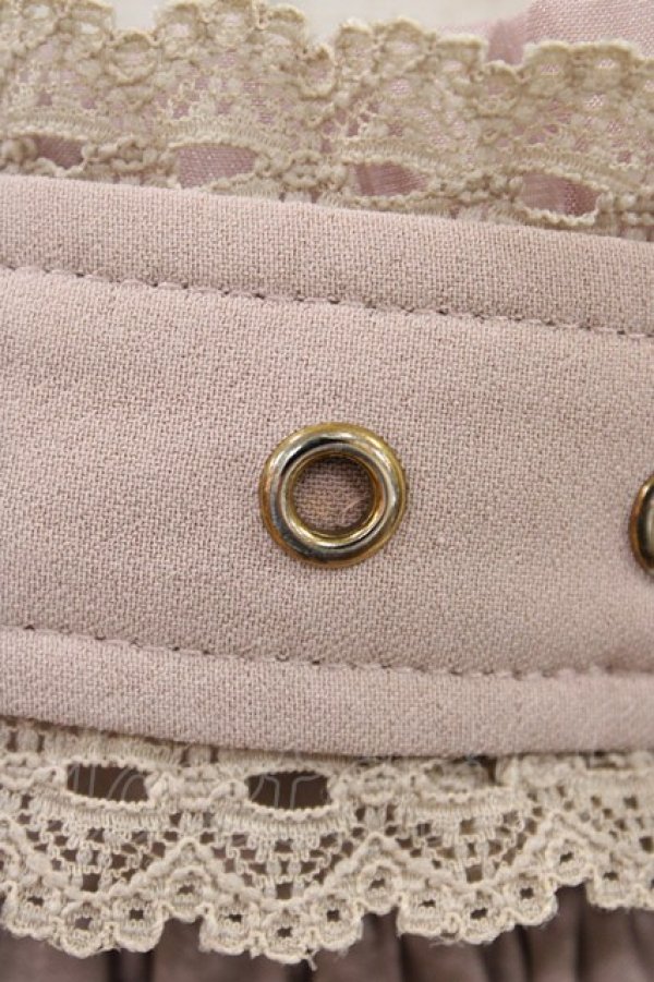 画像3: Rojita / ダブルバックルベルトシアースカート Free ピンク H-25-11-25-1033-LO-SK-NS-ZH (3)