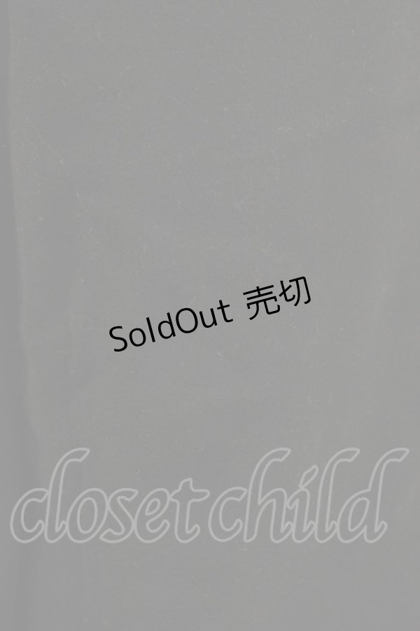 画像4: SEX POT ReVeNGe / クロスネックカットソー L 黒×青 H-25-11-25-049-SP-TO-KB-ZH (4)