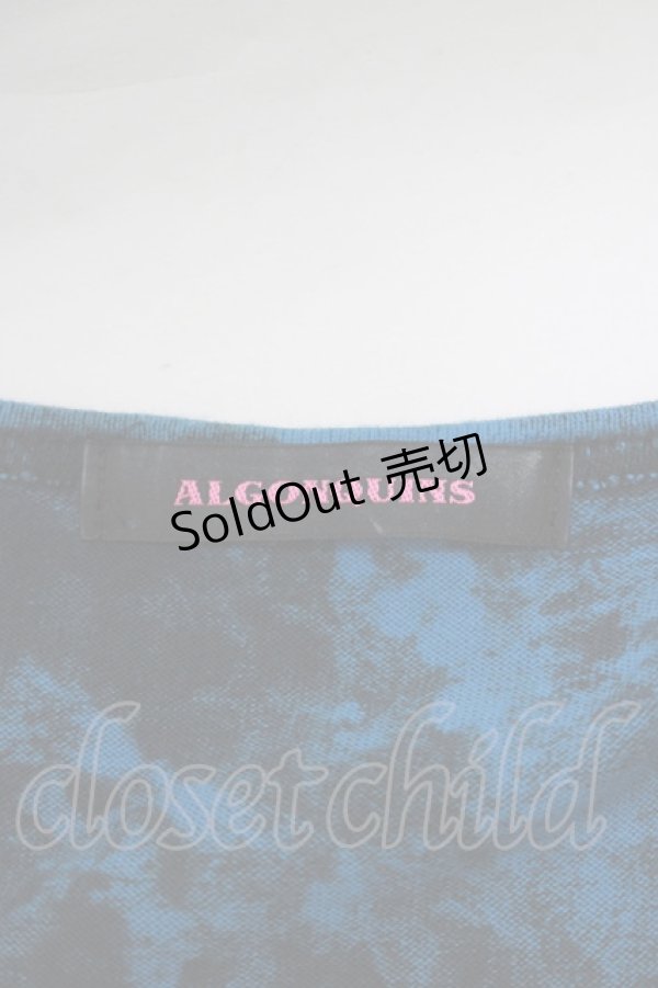 画像5: 【SALE】ALGONQUINS / イレギュラースリットロングワンピース  青 H-25-11-25-013-AL-OP-KB-ZT466 (5)