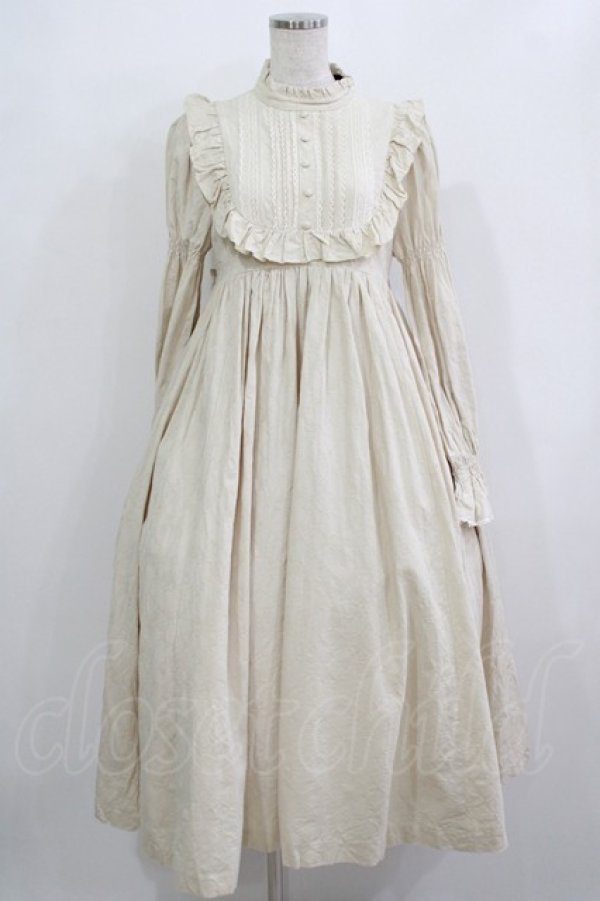 画像1: Sheglit / “いばら姫”フリルワンピース M アイボリー H-25-11-26-003-EL-OP-KB-ZH (1)