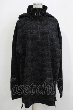 画像: KILL STAR / Cyborg Cell Oversized Hoodie XL ブラック H-25-11-26-027-SL-TO-KB-ZH