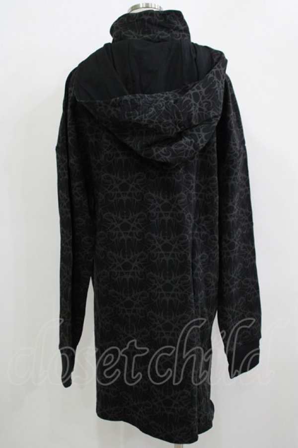 画像3: KILL STAR / Cyborg Cell Oversized Hoodie XL ブラック H-25-11-26-027-SL-TO-KB-ZH (3)