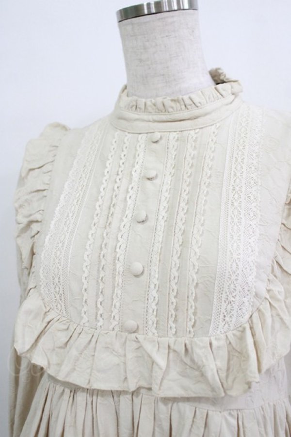 画像4: Sheglit / “いばら姫”フリルワンピース M アイボリー H-25-11-26-003-EL-OP-KB-ZH (4)