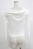 画像3: MILK / Film star tops  オフ×ブラック H-25-11-26-044-ML-TO-KB-ZH (3)