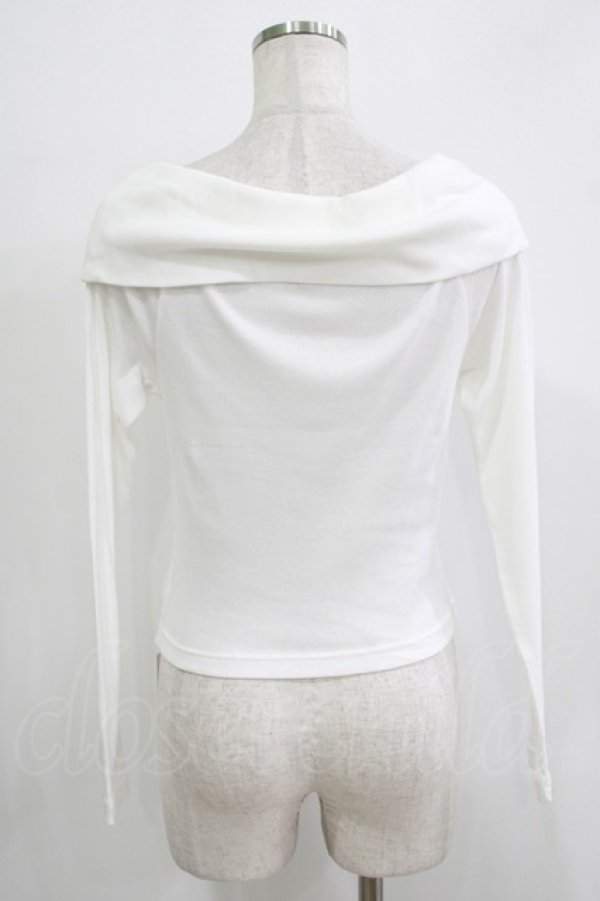 画像3: MILK / Film star tops  オフ×ブラック H-25-11-26-044-ML-TO-KB-ZH (3)