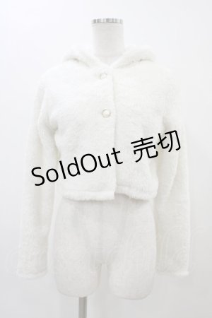 画像: LIZ LISA / ファーフードボレロ Free オフ H-25-11-26-1062-LO-TO-NS-ZH