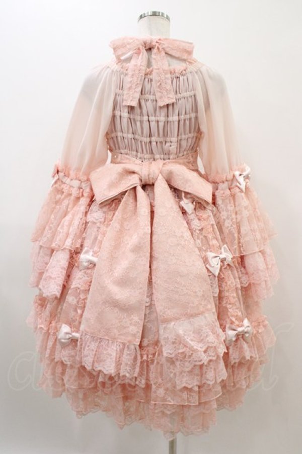 画像2: metamorphose / 追憶の姫君ドレス（2025） サイズ1 ピンク H-25-11-26-1010-ME-OP-NS-ZH (2)