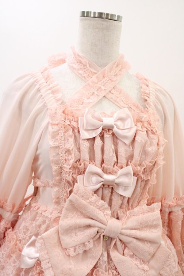 画像4: metamorphose / 追憶の姫君ドレス（2025） サイズ1 ピンク H-25-11-26-1010-ME-OP-NS-ZH (4)