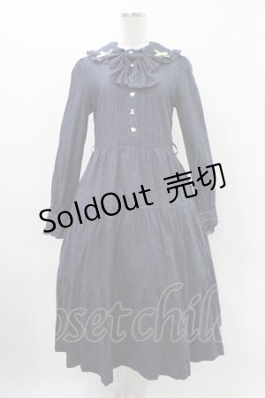 画像: Nile Perch / リボンワンピース Free ネイビー H-25-11-26-1017-LO-OP-NS-ZH