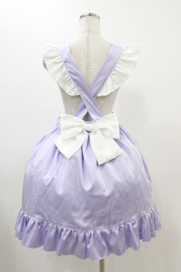 画像2: Nile Perch / エプロンジャンパースカート Free ラベンダー H-25-11-26-1020-LO-OP-NS-ZH (2)