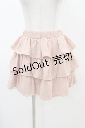 画像: LIZ LISA / ティアードスカート Free ピンク H-25-11-26-1032-LO-SK-NS-ZH