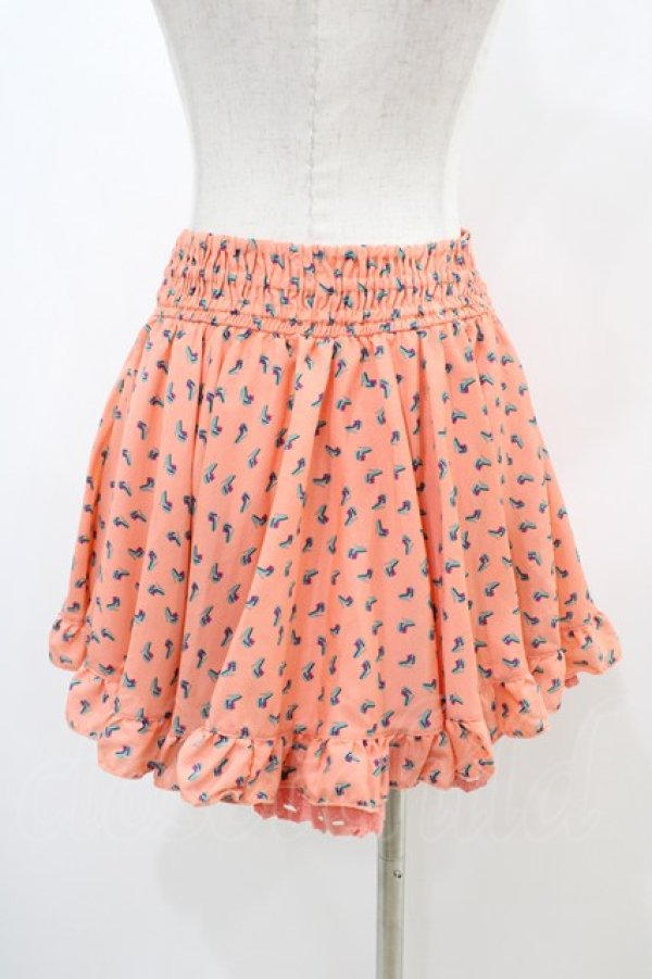 画像2: LIZ LISA / ウエストリボンスカート Free コーラル H-25-11-26-1033-LO-SK-NS-ZH (2)