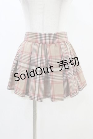 画像: LIZ LISA / チェック柄プリーツミニスカート Free ベージュ H-25-11-26-1036-LO-PA-NS-ZH