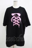 画像1: KRY CLOTHING / 「マイメロ」Tシャツ  ブラック H-25-11-26-052-EL-TO-KB-ZH (1)
