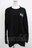画像1: Candy Stripper / 8bit　L/S TEE  黒 H-25-11-26-054-PU-TO-KB-ZH (1)