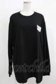 画像1: NieR Clothing / COTTON LONG CUTSEW XL 黒 H-25-11-26-055-PU-TO-KB-ZH (1)