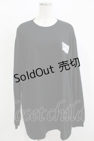 画像: NieR CLOTHING / COTTON LONG CUTSEW XL 黒 H-25-11-26-055-PU-TO-KB-ZH