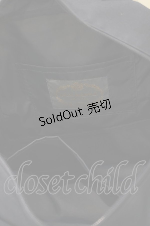 画像2: Jane Marple / リボンのボストンバッグ  ネイビー H-25-11-26-057-JM-BG-KB-ZH (2)