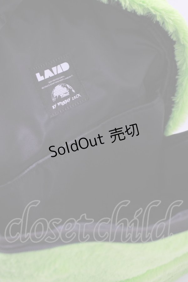 画像3: LAND by MILKBOY / FUR リュックサック  ライムグリーン H-25-11-26-059-MB-BG-KB-ZH (3)