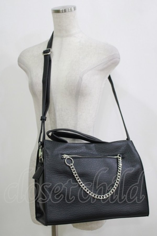 画像2: KILL STAR / JADIS PENTAGRAM BAG  ブラック H-25-11-26-062-SL-BG-KB-ZH (2)