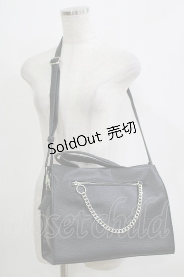 画像2: KILL STAR / JADIS PENTAGRAM BAG  ブラック H-25-11-26-062-SL-BG-KB-ZH (2)