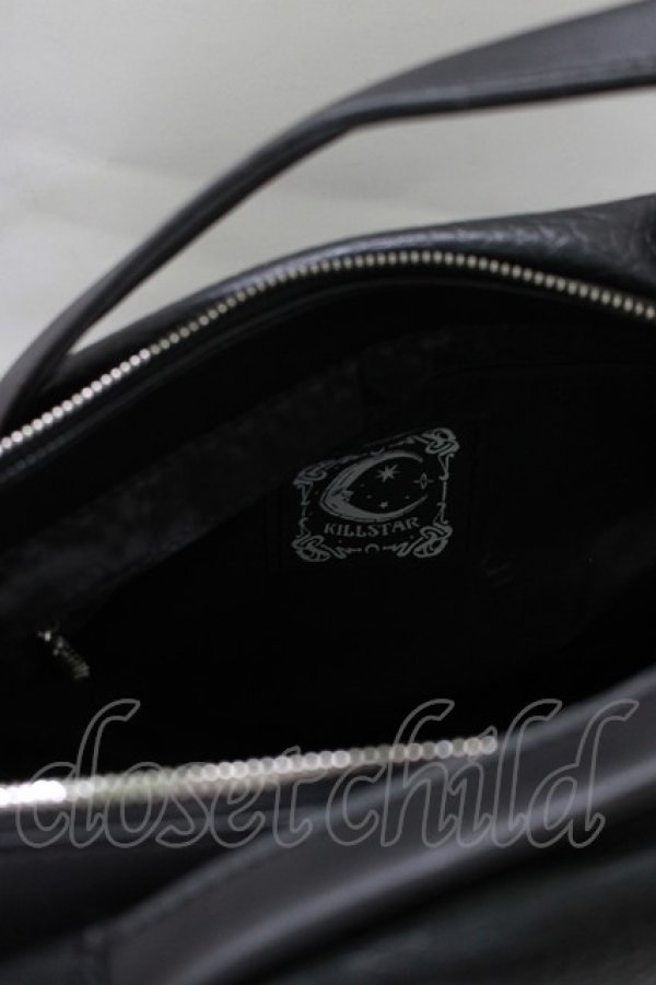 画像4: KILL STAR / JADIS PENTAGRAM BAG  ブラック H-25-11-26-062-SL-BG-KB-ZH (4)