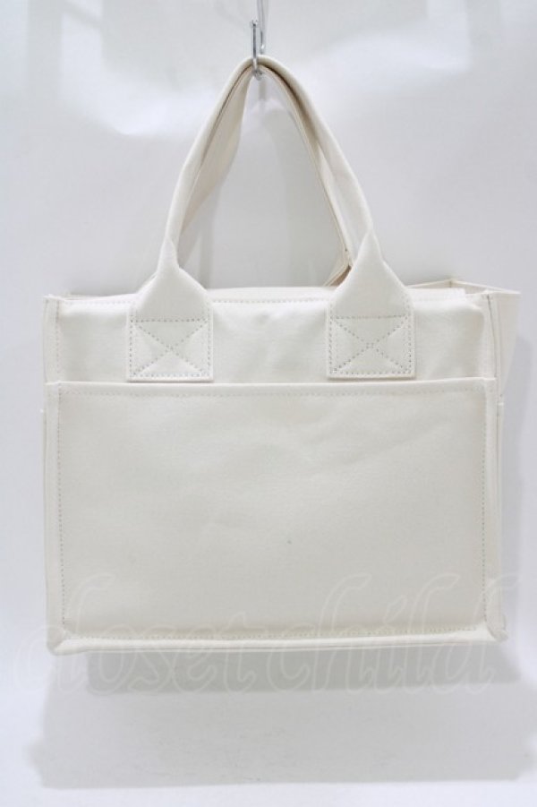 画像2: MILK / MILK Boxトート  オフ H-25-11-26-063-ML-BG-KB-ZH (2)