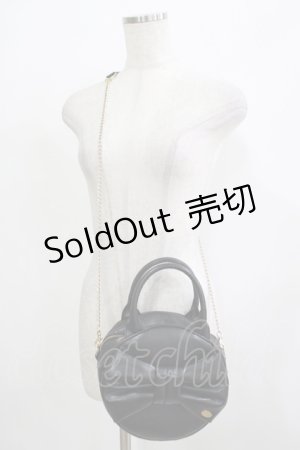 画像: Leur Getter / 2WayリボンBag  ブラック H-25-11-26-067-LU-BG-KB-ZH