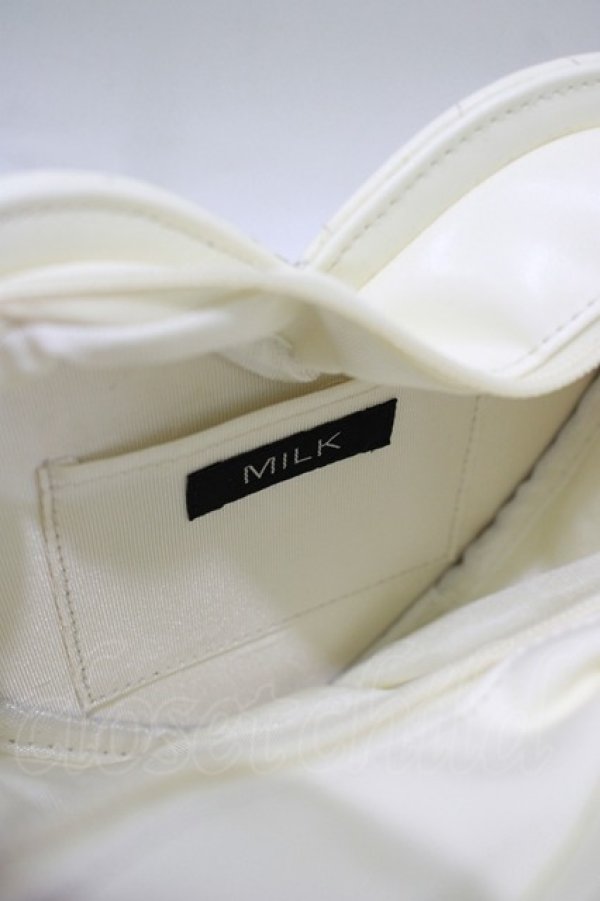 画像3: MILK / ハートキルトBAG  オフ H-25-11-26-068-ML-BG-KB-ZH (3)