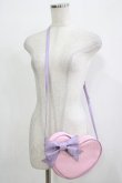 画像1: MILK / ハートポシェット  ピンク×ラベンダー H-25-11-26-070-ML-BG-KB-ZH (1)