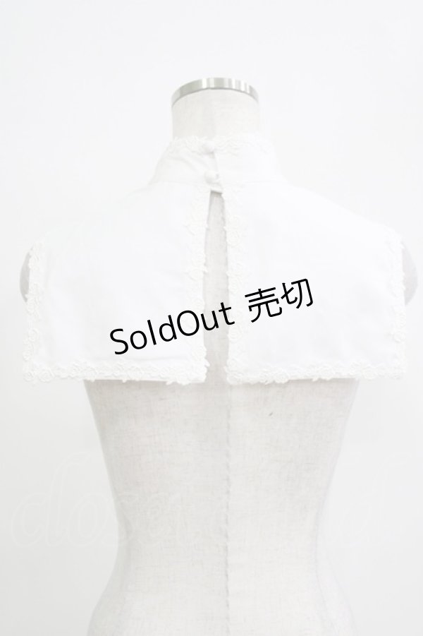画像2: Moi-meme-Moitie / 修道女付け衿  白 H-25-11-26-071-MO-ZA-KB-ZH (2)