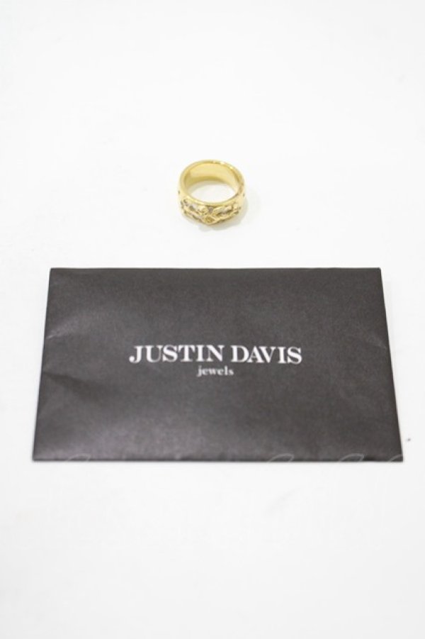 画像4: Justin Davis / LOVE WARRIORリング　 8 ゴールドフィニッシュ H-25-11-26-074-SL-AC-KB-ZH (4)