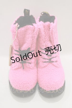画像: Dr.Martens （Getta Grip） / Pascal Faux Shearling Boots UK6(約25cm) CLASH PINK H-25-11-26-081-PU-SH-KB-ZH