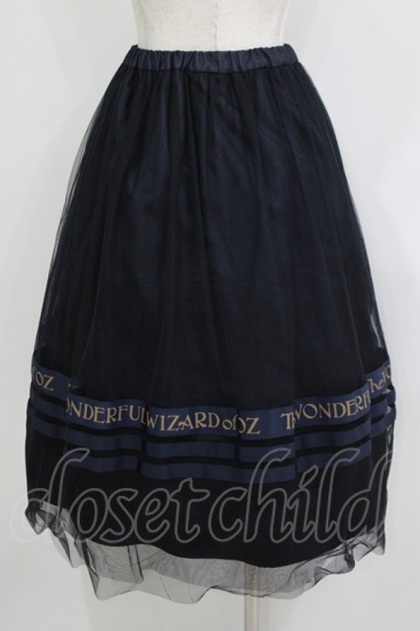 画像3: Jane Marple / The Wizard of Ozチュチュスカート  ネイビー H-25-11-26-010-JM-SK-KB-ZH (3)