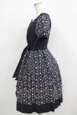 画像2: Jane Marple / フラワードットレースのワンピース M ネイビー H-25-11-26-011-JM-OP-KB-ZH (2)