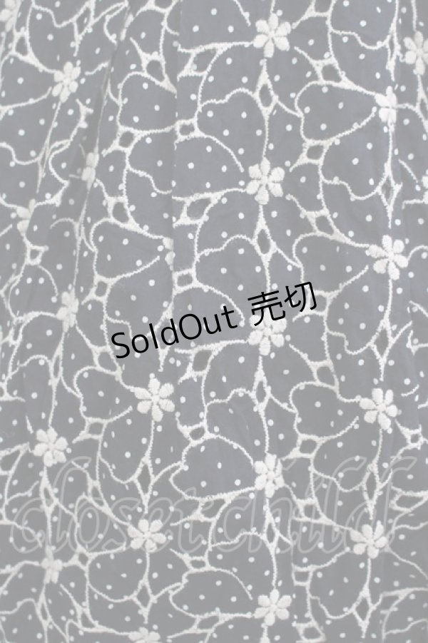 画像4: 【SALE】Jane Marple / フラワードットレースのワンピース M ネイビー H-25-11-26-011-JM-OP-KB-ZT065 (4)