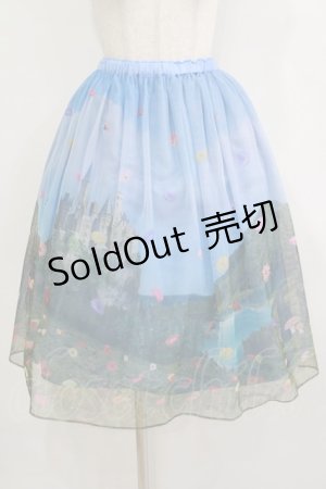 画像: Jane Marple / Dreamy Dreamミドルチュチュスカート M ブルースカイ H-25-11-26-012-JM-SK-KB-ZH