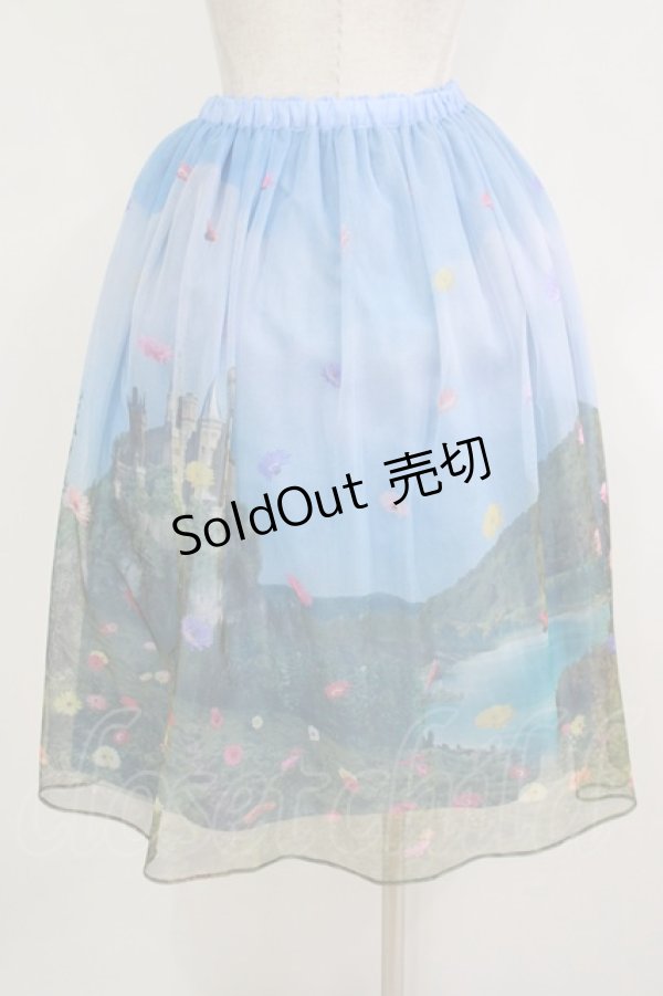 画像3: Jane Marple / Dreamy Dreamミドルチュチュスカート M ブルースカイ H-25-11-26-012-JM-SK-KB-ZH (3)