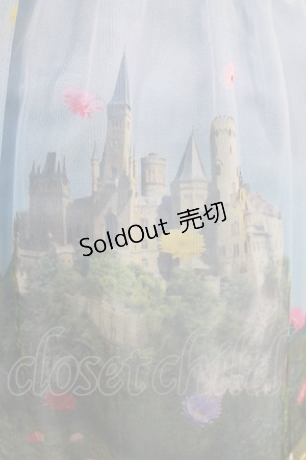 画像5: Jane Marple / Dreamy Dreamミドルチュチュスカート M ブルースカイ H-25-11-26-012-JM-SK-KB-ZH (5)