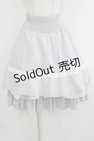 画像: Ozz oneste / リバーシブルスカート  グレー H-25-11-26-013-OO-SK-KB-ZH