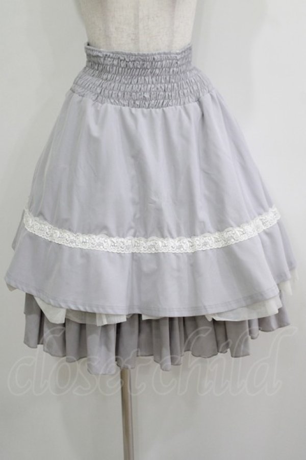 画像1: Ozz oneste / リバーシブルスカート  グレー H-25-11-26-013-OO-SK-KB-ZH (1)