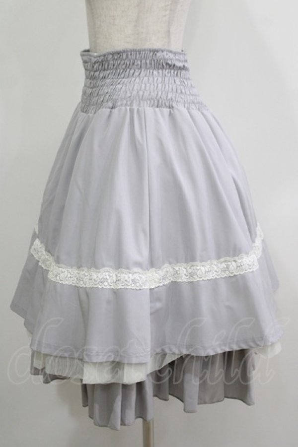 画像2: Ozz oneste / リバーシブルスカート  グレー H-25-11-26-013-OO-SK-KB-ZH (2)