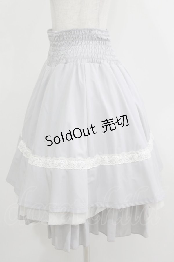 画像2: Ozz oneste / リバーシブルスカート  グレー H-25-11-26-013-OO-SK-KB-ZH (2)