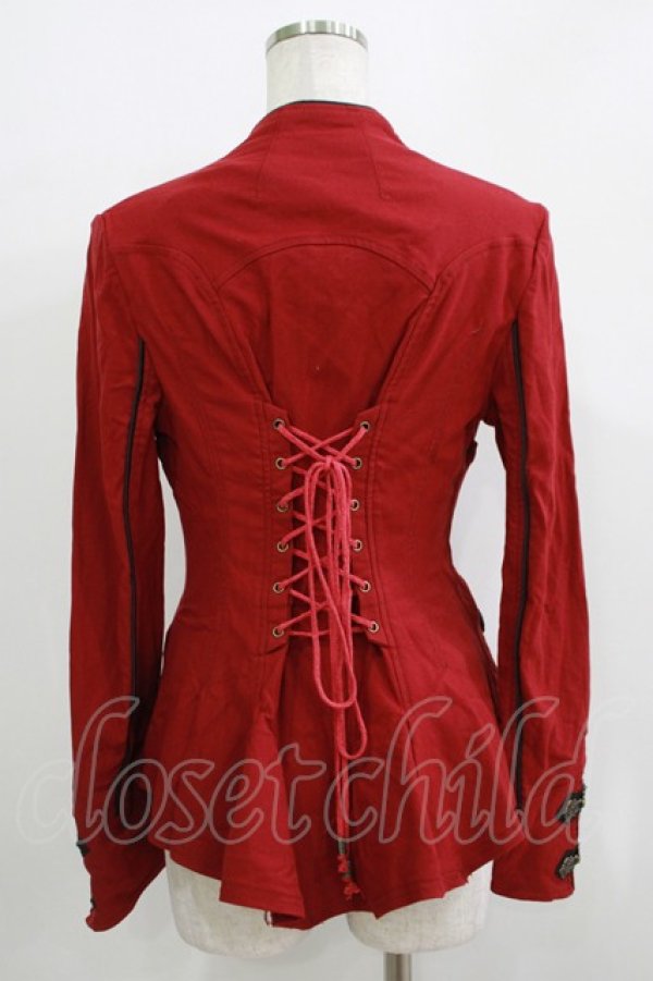 画像3: Ozz oneste / ZIPジャケット  赤 H-25-11-26-017-OO-JA-KB-ZH (3)