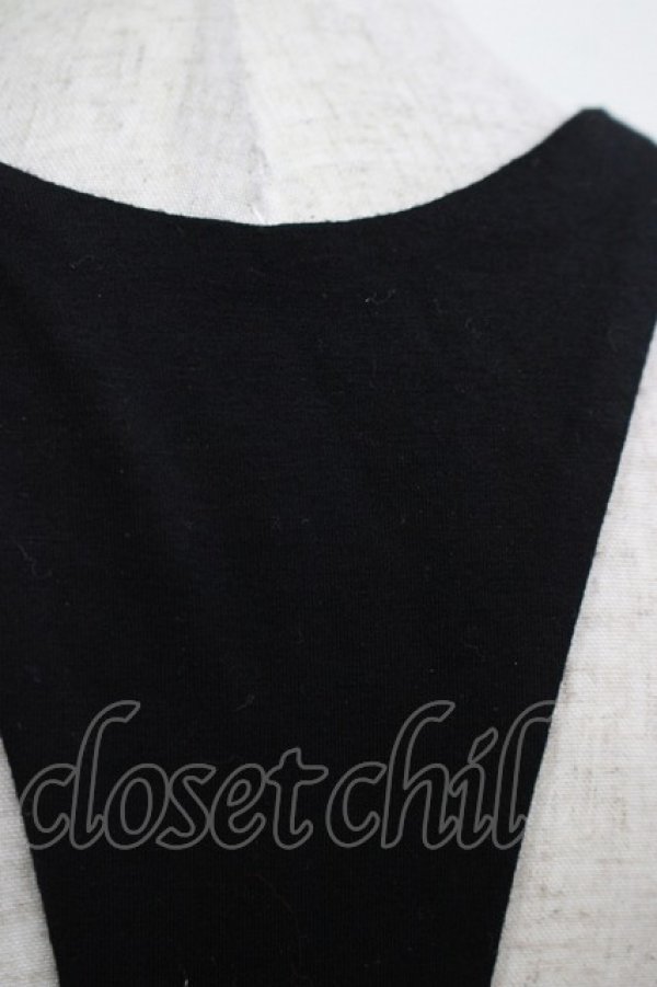 画像4: GHOST of HARLEM / シフォンフリルワンピース  黒×紫 H-25-11-26-020-GL-OP-KB-ZH (4)