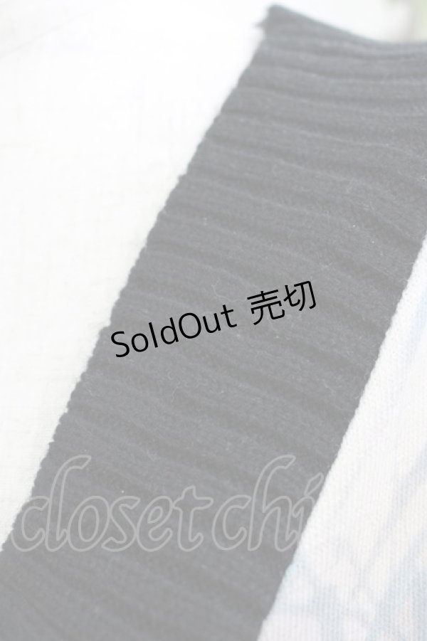 画像5: Ozz oneste / プリントニットワンピ  ブルー H-25-11-26-021-OO-OP-KB-ZH (5)