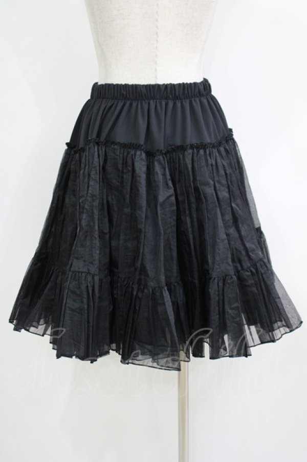 画像3: MIHO MATSUDA / kuroobi遮熱パニエ 52.5cm丈 ブラック H-25-11-26-022-GO-SK-KB-ZH (3)